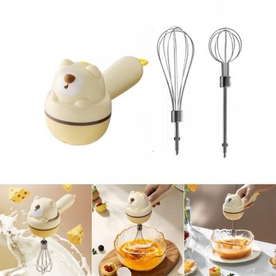 Kompakter elektrischer Schneebesen Handmixer mit drei Geschwindigkeiten verfügb