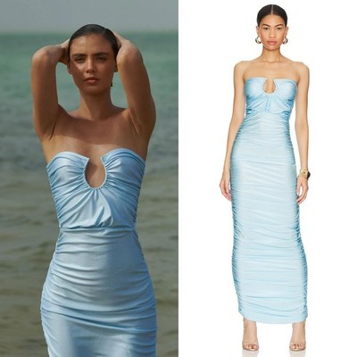 Baobab Women's NWT Magalenha Maxi Dress Hielo - Size Extra Small