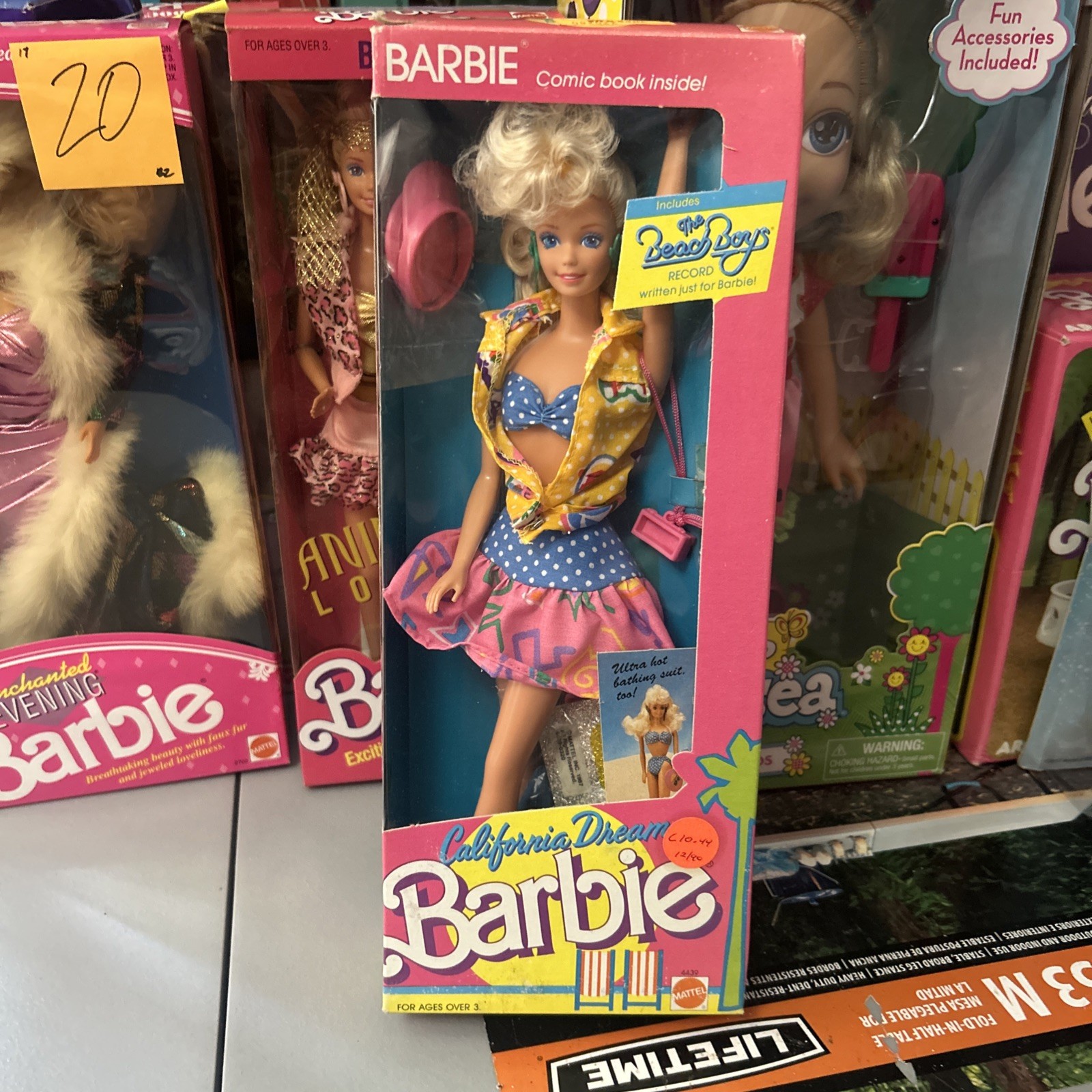 NIB 1987 Mattel California Dream Barbie The Beach Boys 4439