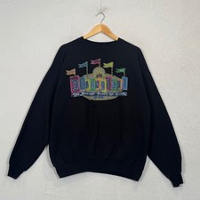Disney Black Disneyland Resort Crewneck Sweatshirt XL