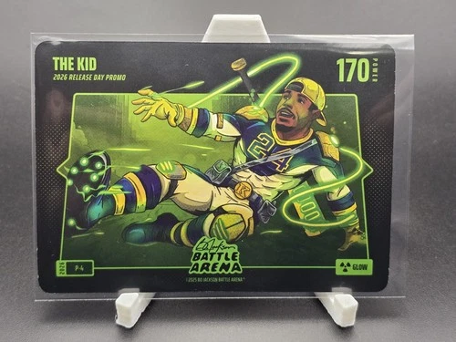 2026 Bo Jackson Battle Arena Ken Griffey Jr. The Kid Glow P-4 Rare Promo