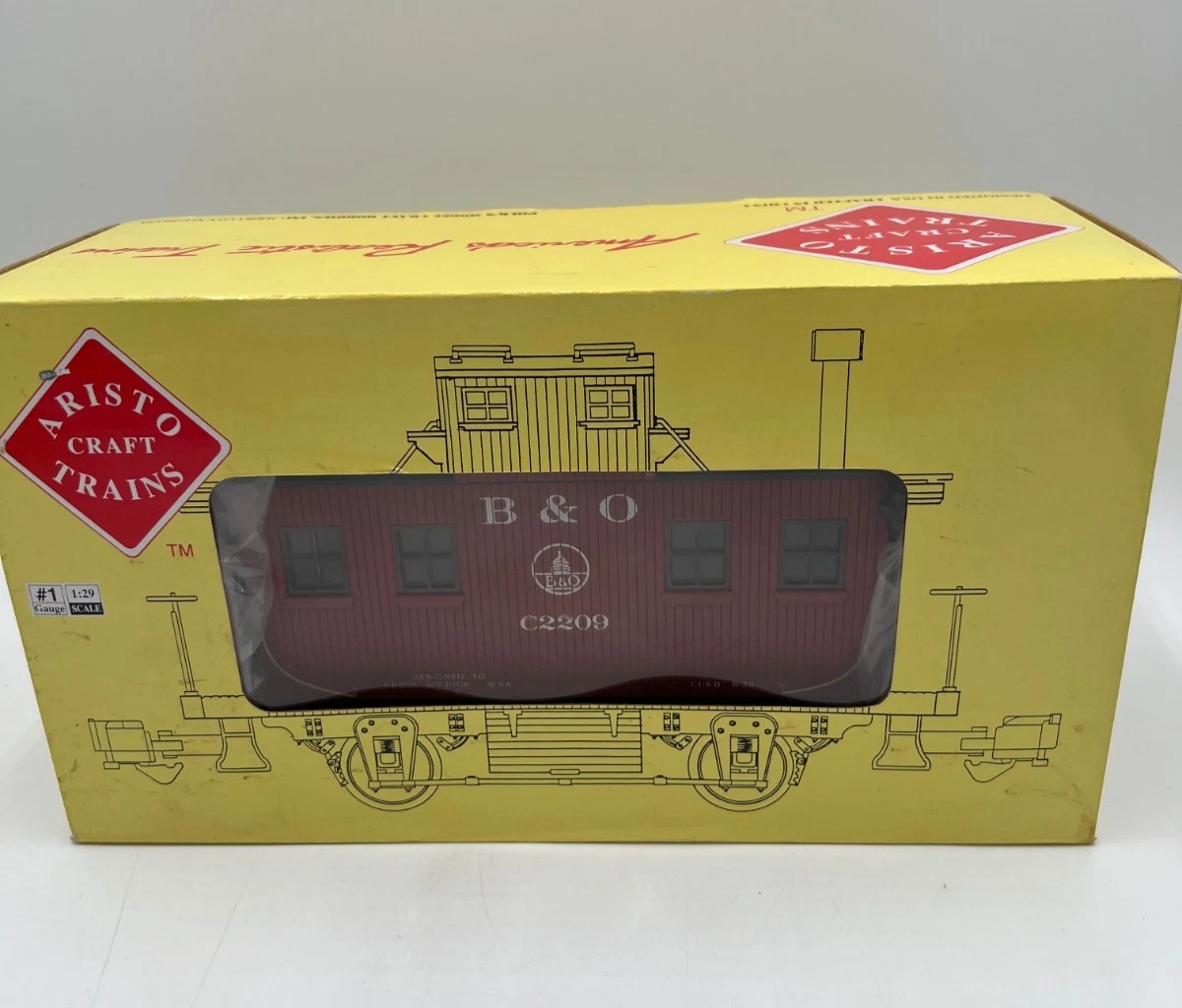 Wagon De Queue Aristo Craft Trains G Scale REA-42107 – Neuf Jamais Roulé