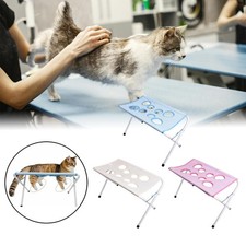 Pet Grooming Table with Holes Professional Bath Bed for Kitty Animals Cat