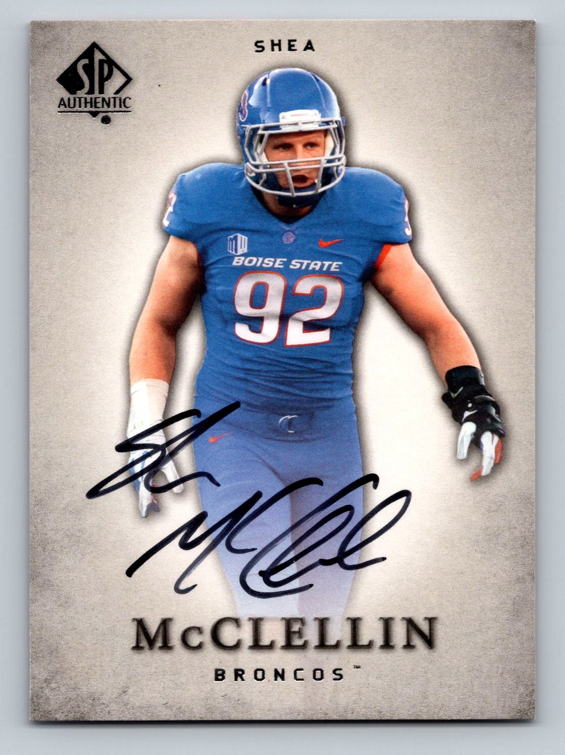 2012 SP Authentic #30 Shea McClellin Autographs