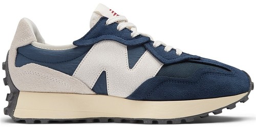 New Balance 327 Mens 7.5‎ Women 9.5 FIGS Collab Brown Blue White MS327FG1 Suede New Balance x Figs 327 Sneakers Navy Grey Scrubs MS327FG1  main image 2