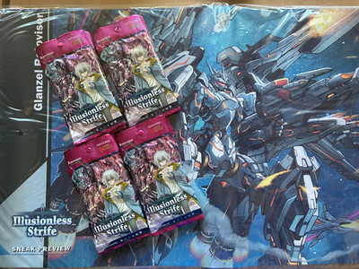 Cardfight!! Vanguard Illusion Strife 20er Set Booster + Spielmatte gratis