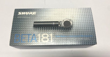 New Shure Beta 181/S Side Address Supercardioid Condenser Microphone