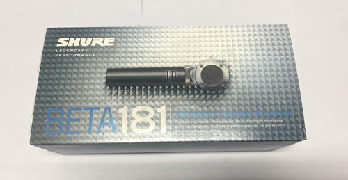 New Shure Beta 181/S Side Address Supercardioid Condenser Microphone
