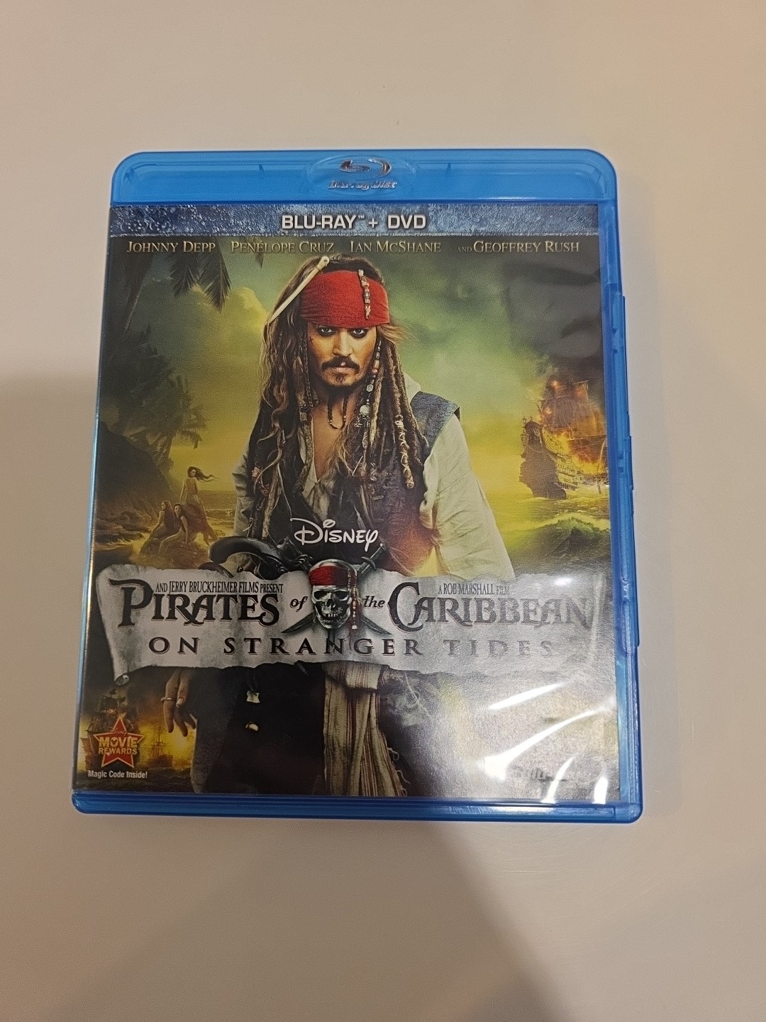 Pirates of the Caribbean: On Stranger Tides (Blu-ray, 2011)