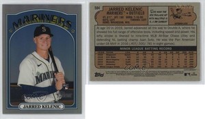 2021 Topps Heritage High Number Chrome Refractor /572 Jarred Kelenic Rookie RC