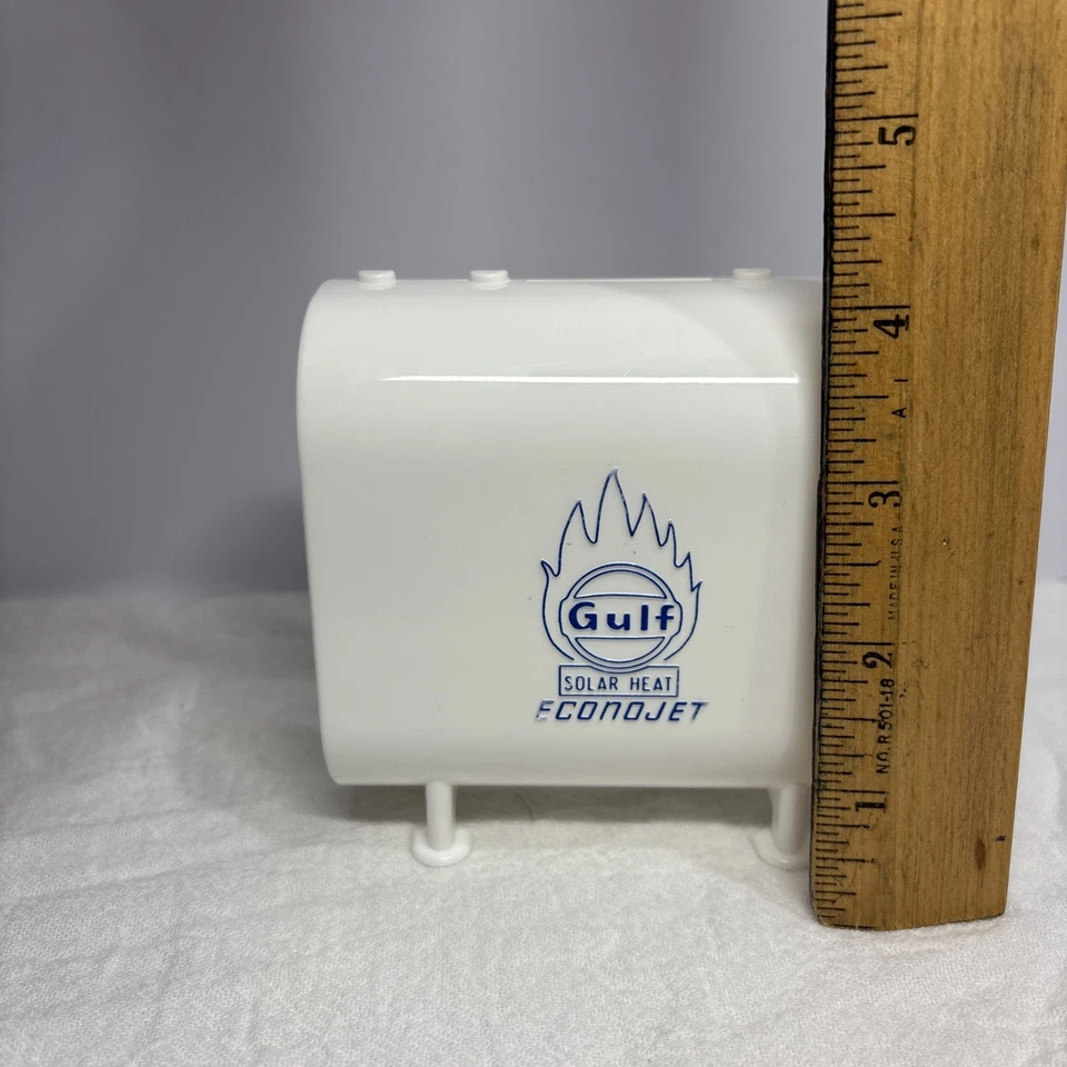 Banco de monedas Econojet de calor solar publicidad petróleo del Golfo de colección alcancía promocional Foto 2 de 4