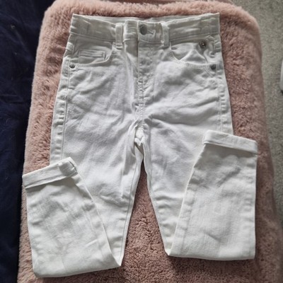 Weiße Skinny-Jeans von Jasper Conran für Mädchen Alter 7 Jahre