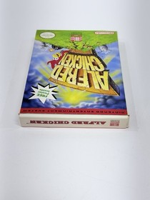 Alfred Chicken NES Nintendo Complete In Box Nice Condition With Poster CIB