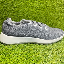 Allbirds Wool Runners Womens Size 10 Gray White Casual Walking Shoes Sneakers