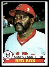 George Scott 1979 Topps #645 Boston Red Sox READ FREE SHIPPING AutographDen