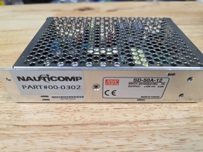 Nauticomp 00-0302 12V DC Marine Commercial Monitor Display Power Supply