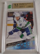 2020-21 Upper Deck Young Guns #462 Nils Hoglander Rookie Rc Graded MNT 9.5