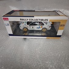 Sun Star Subaru Impreza 555 Number 6 1/18 Rally Model Car