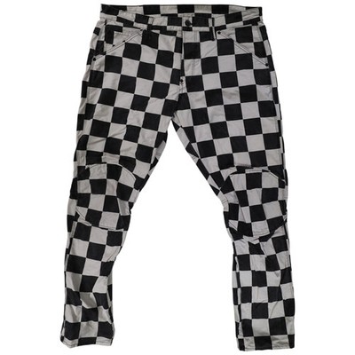 G-Star x Pharrell Williams 3D Tapered Herren Hose Größe 36 W36 L32 Kariert