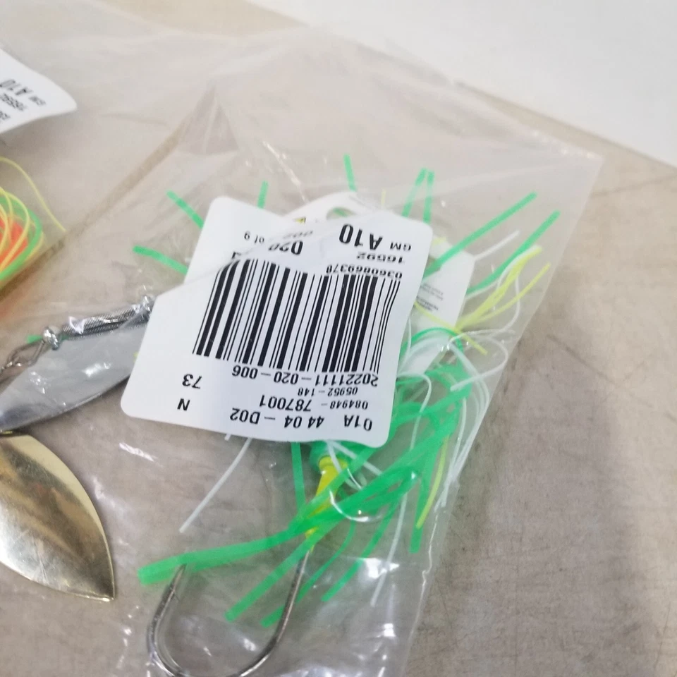 Lot Of 2 Reed Runner Spinner Bait Northland 3/8 FireTiger/SunFish  - Image 3 of 4