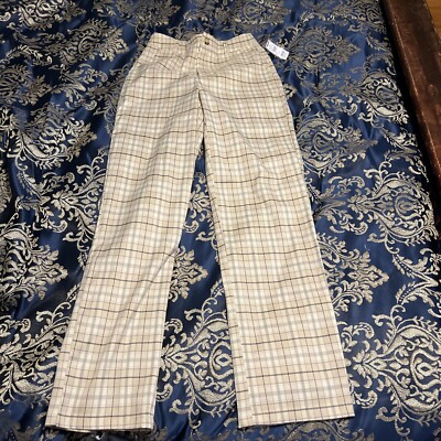 Tilly s Women s Plaid Worker Pants XS Full Tilt Boot Cut