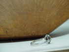 Sterling Silver Cabochon Amber Ring Handmade Solid Band Sz 9 ~ 3.4 Gram Vintage — photo 2
