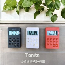TANITA 100 Minute Kitchen Timer TD-415 Black Orange White Timer Count Down Up
