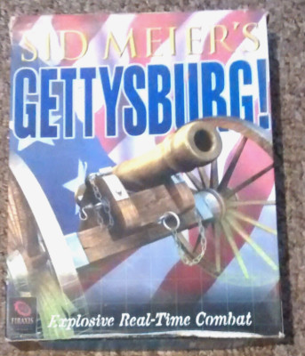 Sid Meier's GETTYSBURG Bigbox PC CD ROM Win 95