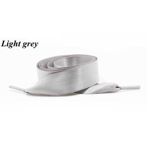80-160cm Flach Seide Schnürsenkel Satin Band Sneaker Breit Schuh Sch ; - Bild 17 von 17