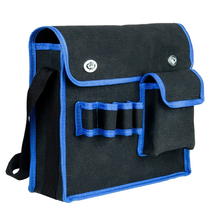 Canvas Wide Mouth Tool Bag Large Capacity Tool Bags for Men Portable