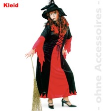 Faschingskostüm Gothic Hexe XXL
