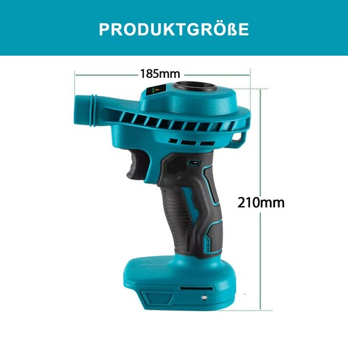 Für Makita Akku Luftpumpe Staubgebläse Bläser Staubbläser Air Duster Ohne Akku. - Afbeelding 14 van 18