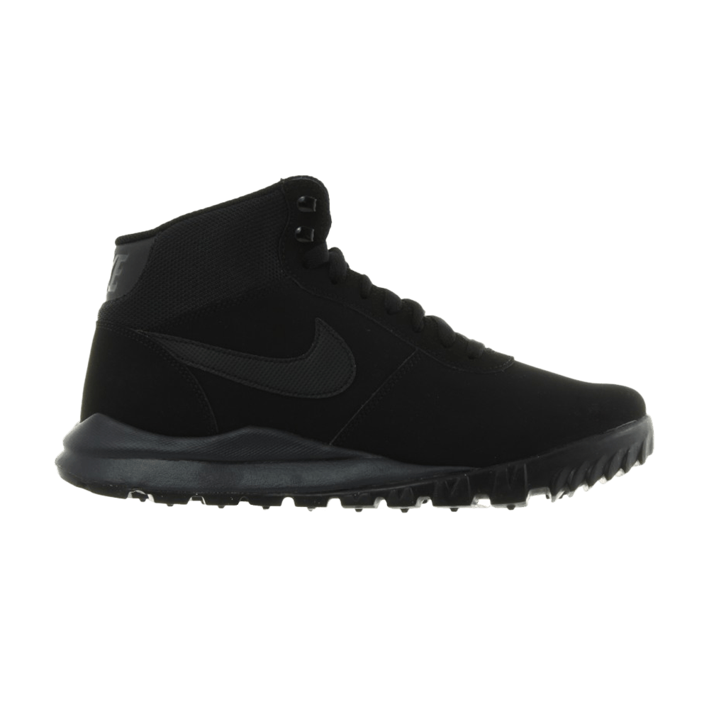 Nike Hoodland Suede 'Triple Black' 654888-090