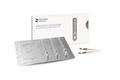 Endo Pre-Sterilized WaveOne Gold Glider File By DentSply (3 files per pack)