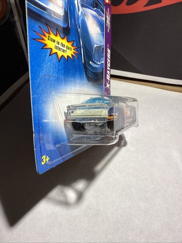 Hot Wheels 70/180 X-Raycers 2/4 STOCKAR Trans Clear 2007 avec roues à rayons bleues Pr5 - Photo 5/7