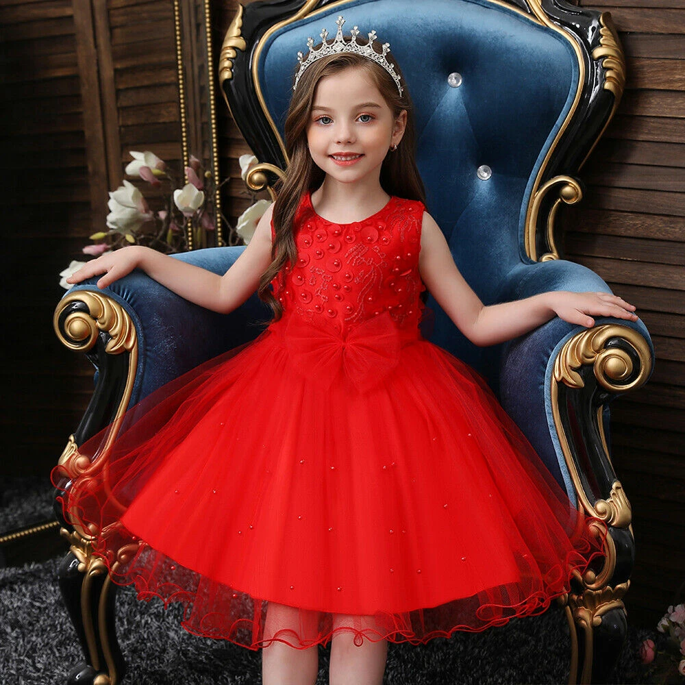 Buy Mini Stitch Pink Sequined Ball-Gown for Baby Girls online