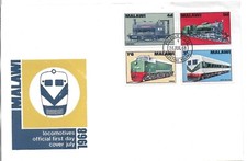 1968 MALAWI LOCOMOTIVES FIRST DAY COVER
