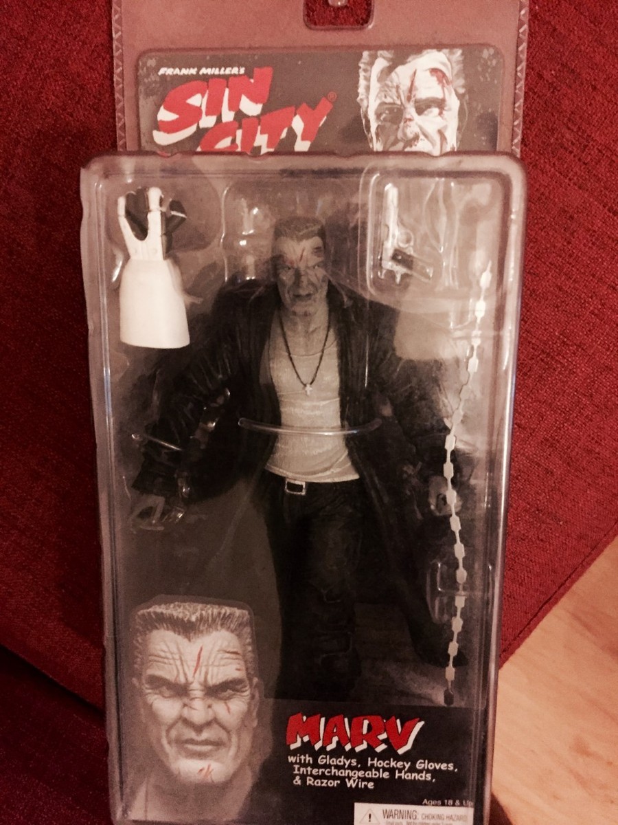 SIN CITY - Marv B/W 18,5 cm - NECA Serie 2 MIB EUR 39,99 - FR