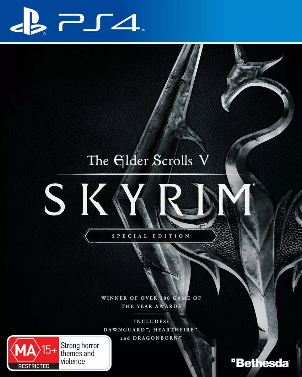 The Elder Scrolls V 5 Skyrim Special Edition Sony PS4 RPG Game