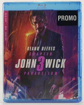 John Wick Chapter 3 Parabellum Blu-ray 2019 Keanu Reeves Halle Berry NEW SEALED