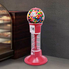 Kids Twirling Candy Machine Dispenser Machine Gumball Gum Ball Snacks With Stand