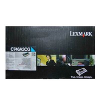 Original Lexmark Toner Cyan C746A3CG C746A1CG C748 C746 Neu A-Ware