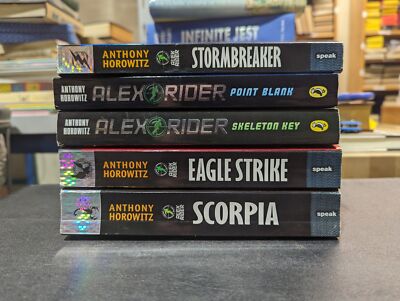 Lot of 5 Alex Rider Books by Anthony Horowitz Paperback #1-5