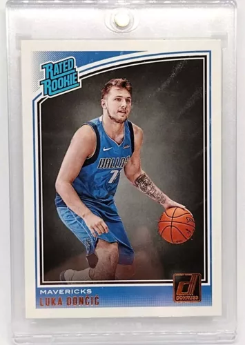 2018-19 Panini Donruss Luka Doncic Rated Rookie Dallas Mavericks #177