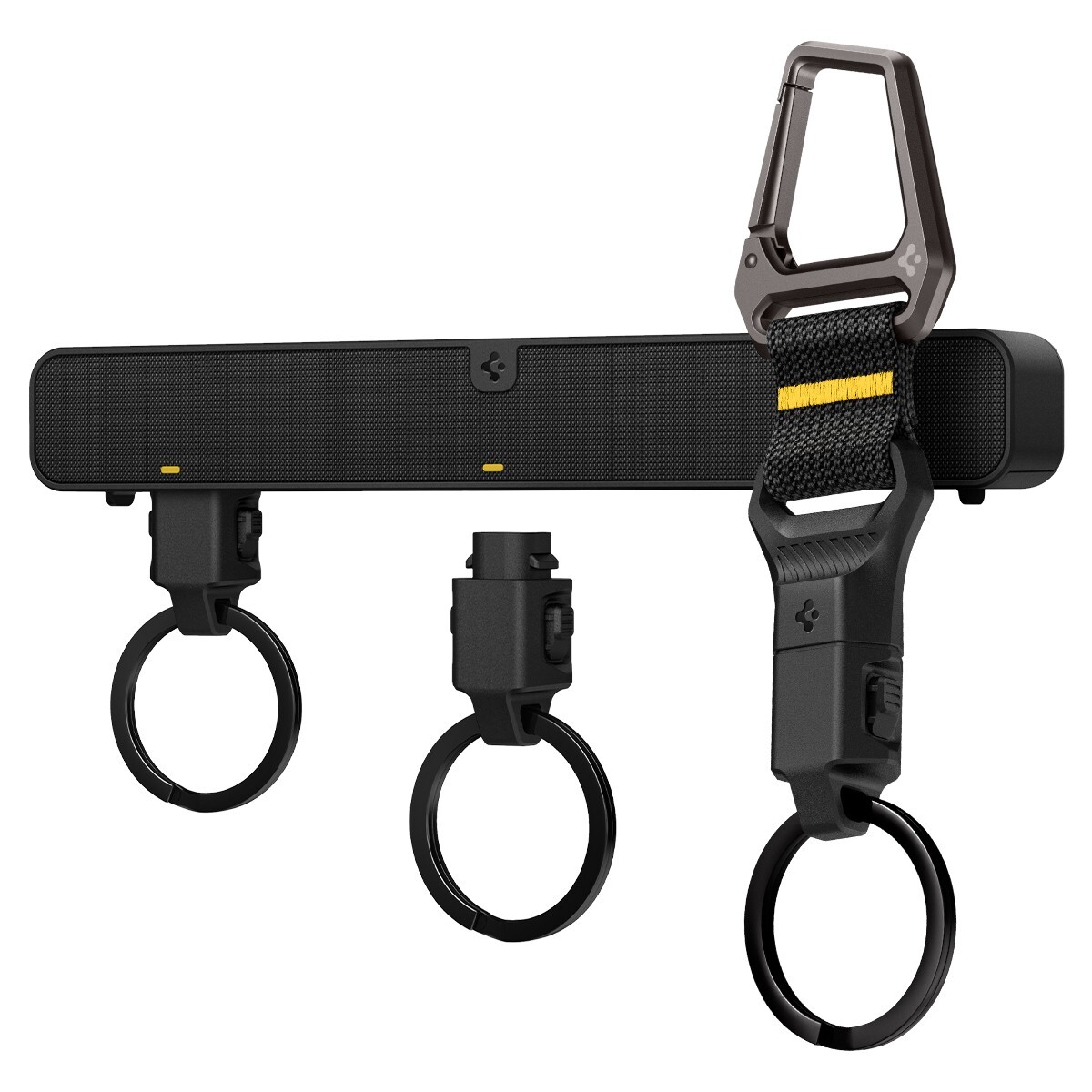Spigen Key Accessory Magnetic Keychain Holder Hub + Carabiner