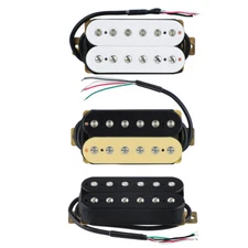 FLEOR ST LP Electric Guitar Humbucker Pickup Neck / Bridge / N+B Pickup Set