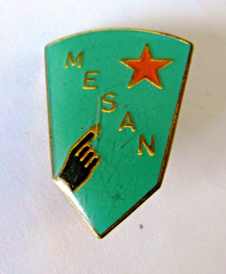 Insigne MESAN - Mouvement Education Sociale Afrique Noire - Arthus Bertrand - - Photo 1/2