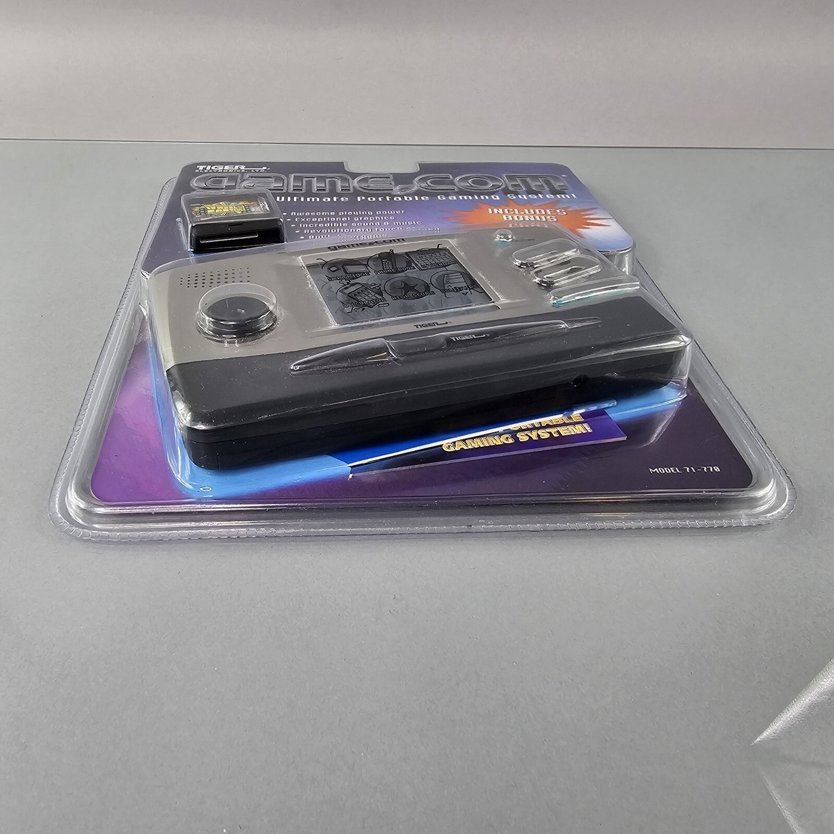 Game.Com Handheld Video Game Console Portable Tiger Game.Com Handheld Video Game Console Portable Tiger