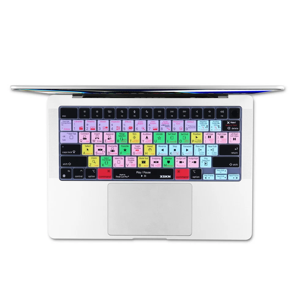 XSKN Final Cut Pro Keyboard Cover for Macbook Pro Air 13 14 15 16 Magic Keyboard - Image 3 of 4