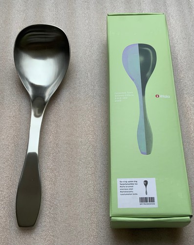 Iittala Serving Spoon BIG by Antonio Citterio 29.8 cm / 11.73 Inch Gift Box - Picture 2 of 13